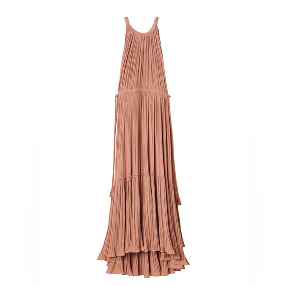 A.L.C. Ella Pleated Midi Dress, REVOLVE Size 2 New w/Tag Retail $695 - Picture 4 of 15